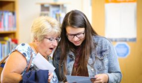 Ratcliffe GCSE mother and daughter