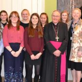 Sixth-Form-Mary-Ward-scholars-and-CAFOD-Young-Leaders-with-Bishop-Alan-Hopes