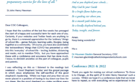 CISC Newsletter – April 2021