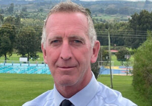 photo of new Head at Worth School